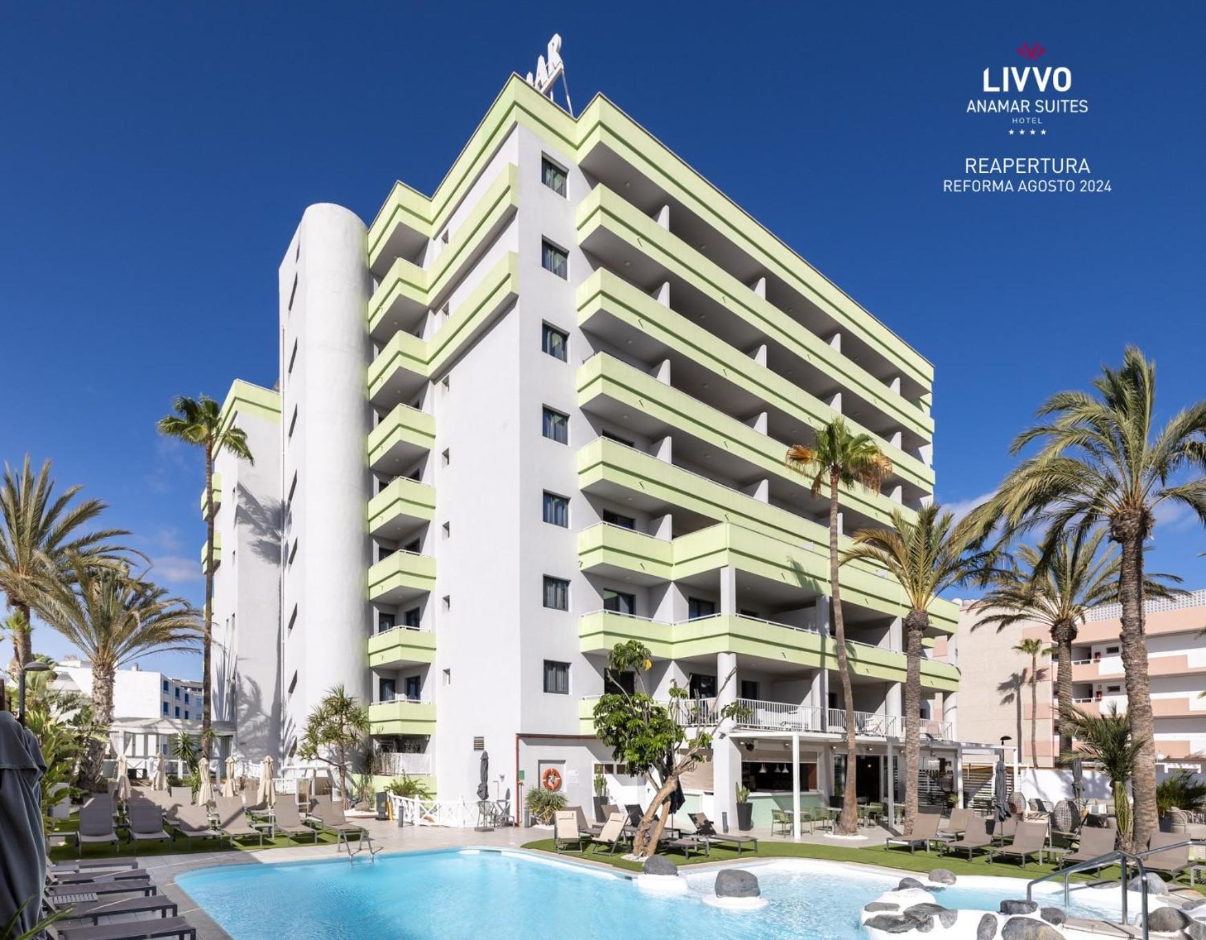 Hotel Livvo Anamar Suites Плайя-дель-Инглес Экстерьер фото